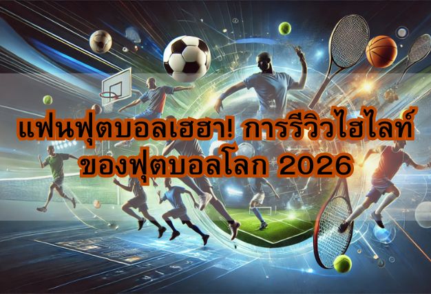 แฟนฟุตบอลเฮฮา! การรีวิวไฮไลท์ของฟุตบอลโลก 2026